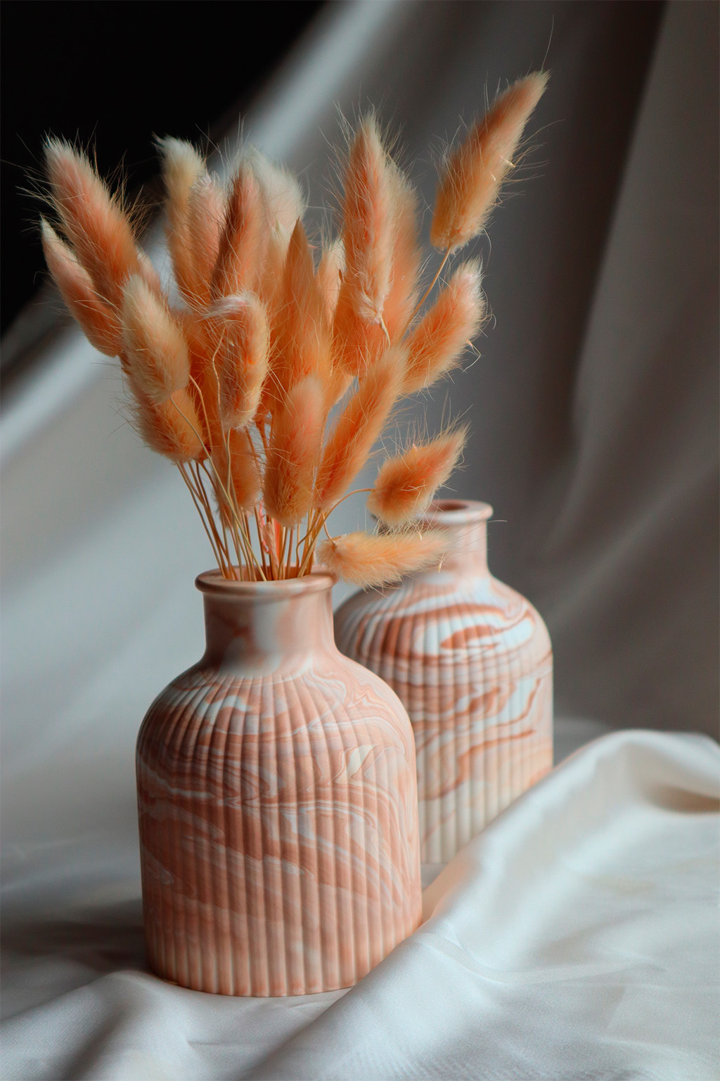 Vaso decorativo Mira jesmonite Crisalide