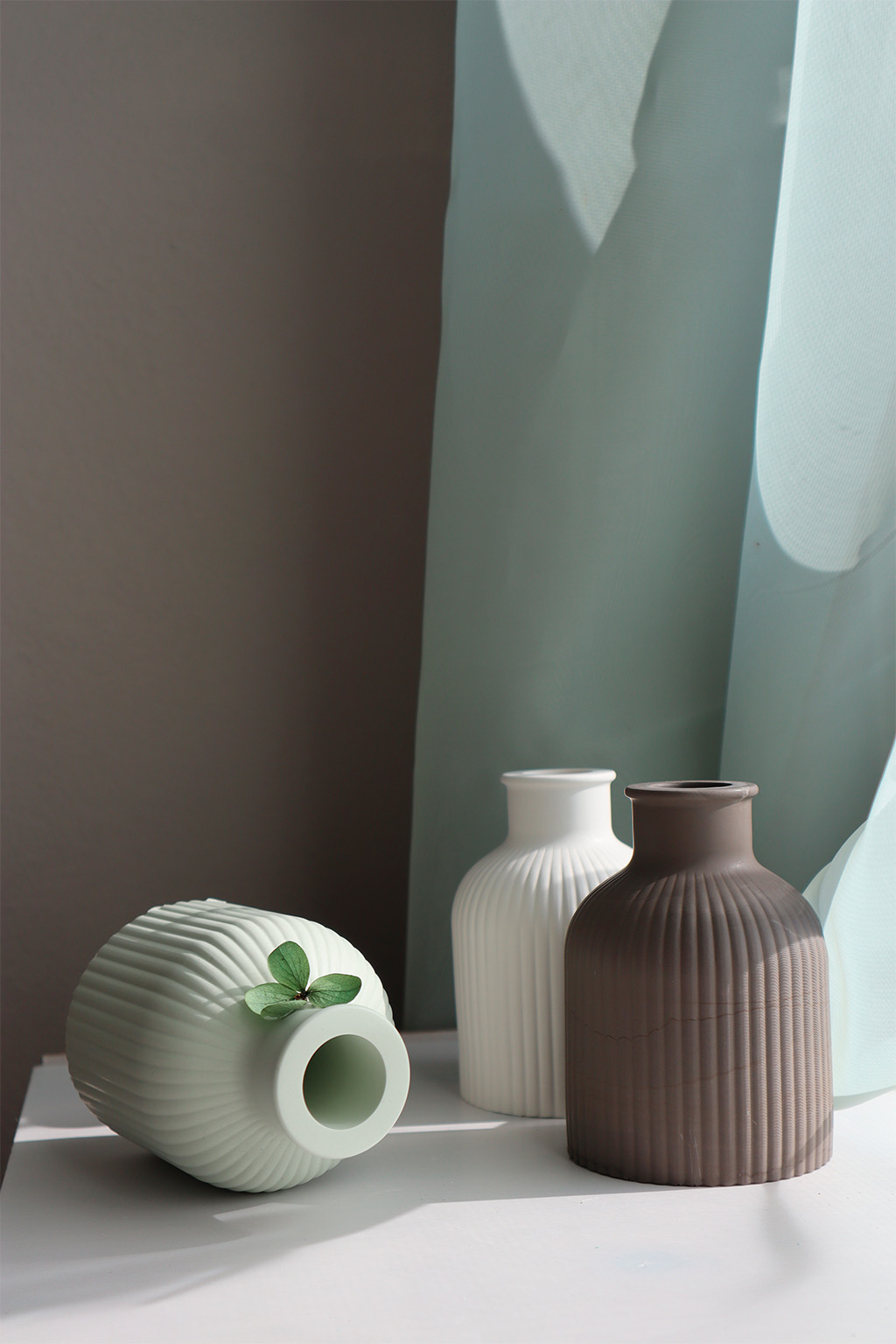 Vaso Mira jesmonite Crisalide