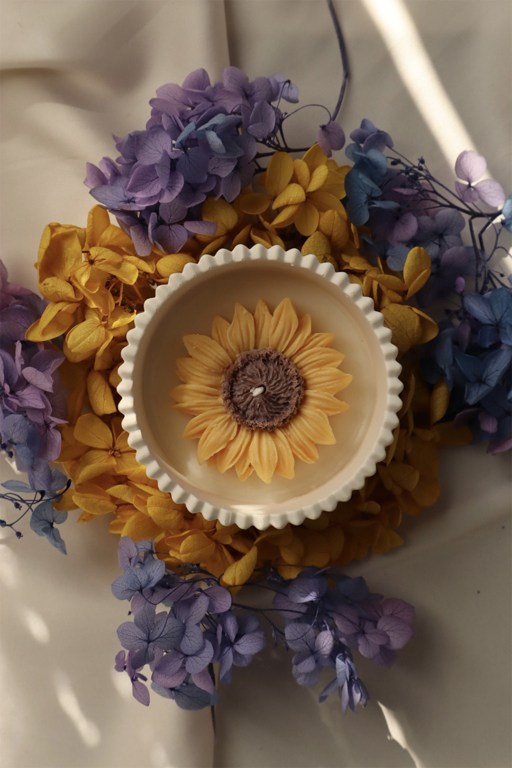Decori in cera girasole