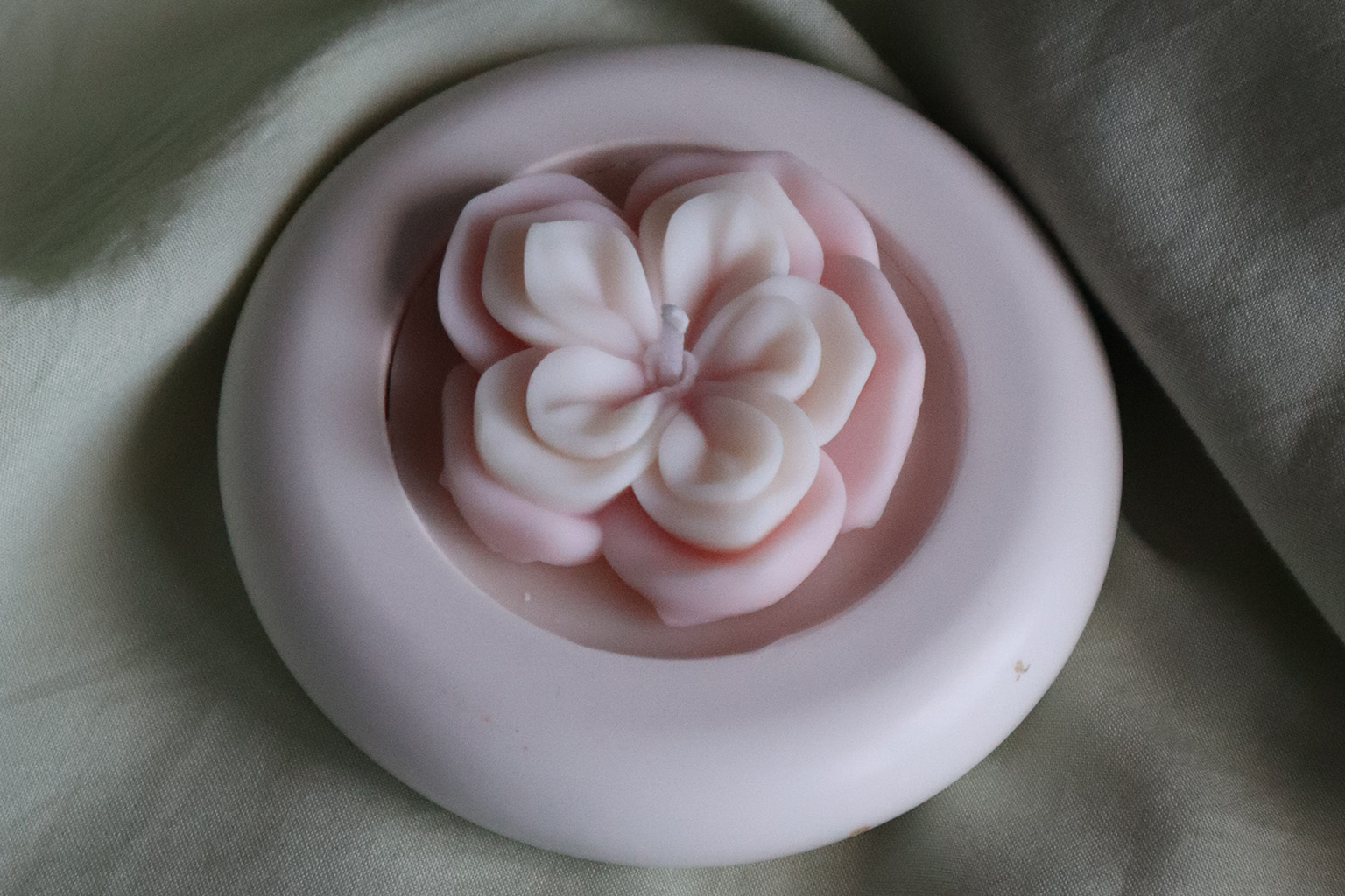 Decori in cera per candele bloom