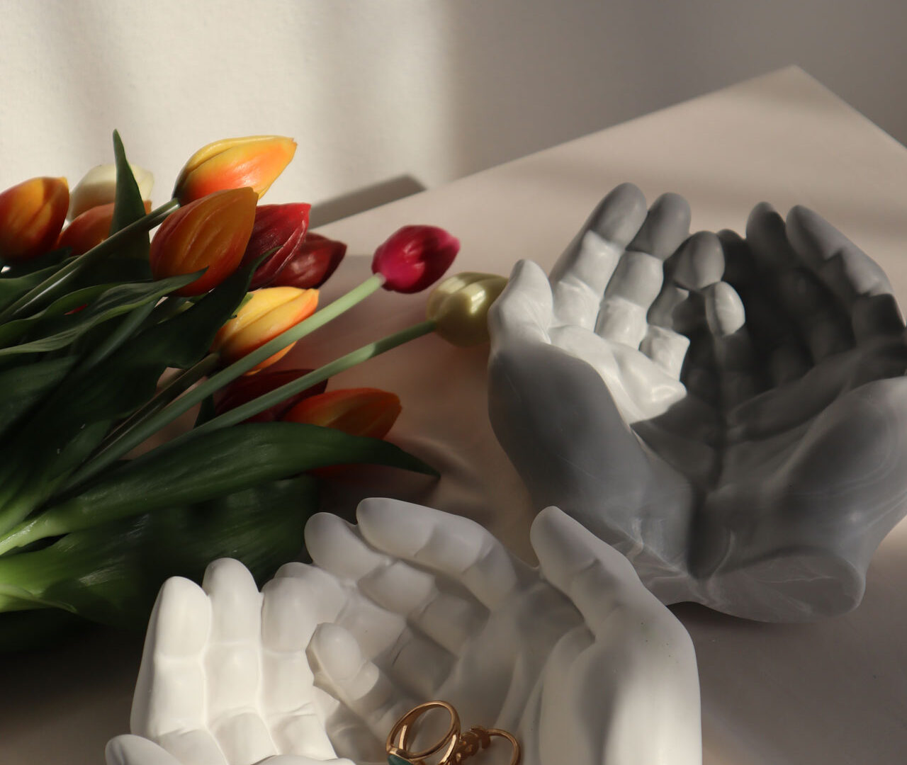 Oggetti in resina per home decor