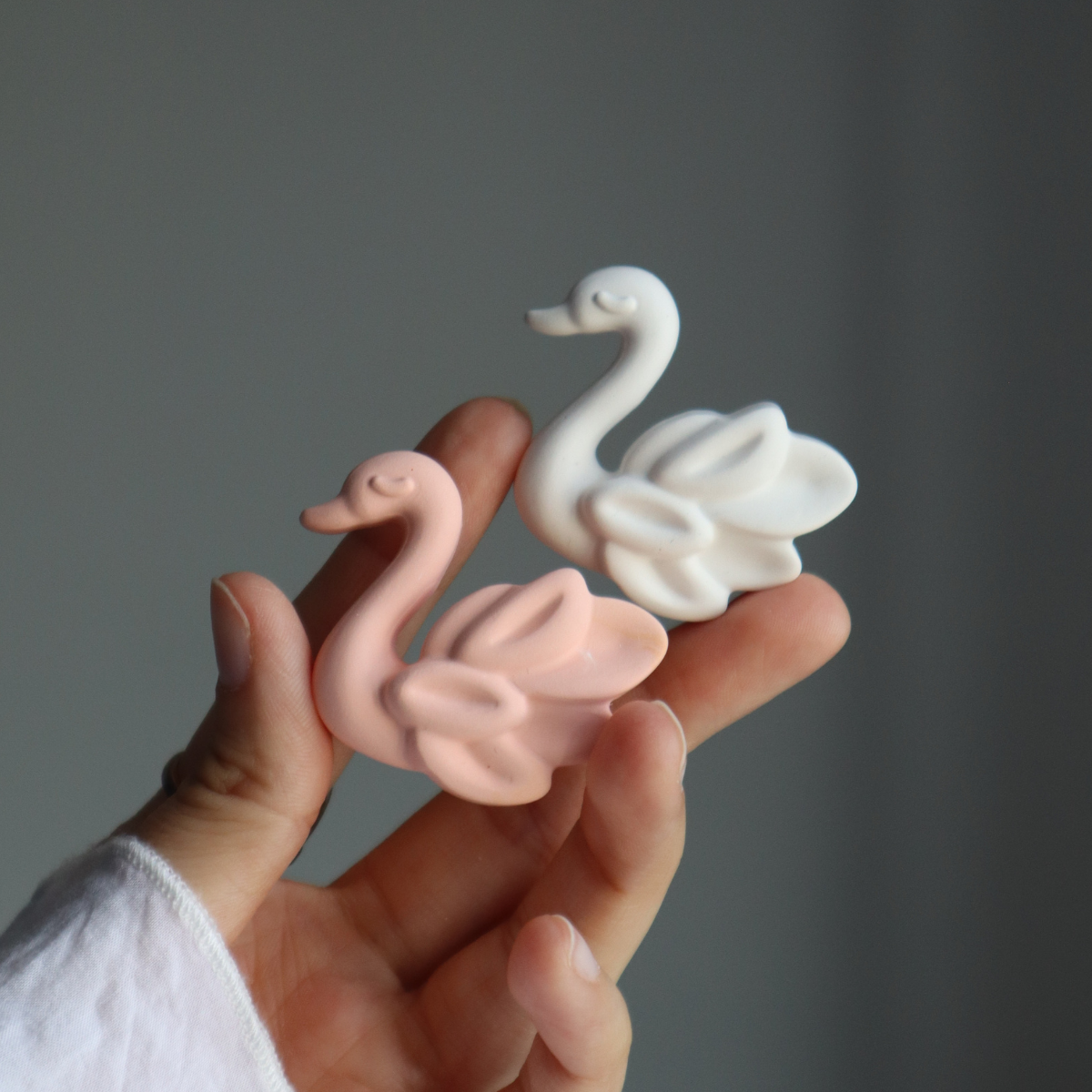 Crisalide Calamita mini cigno