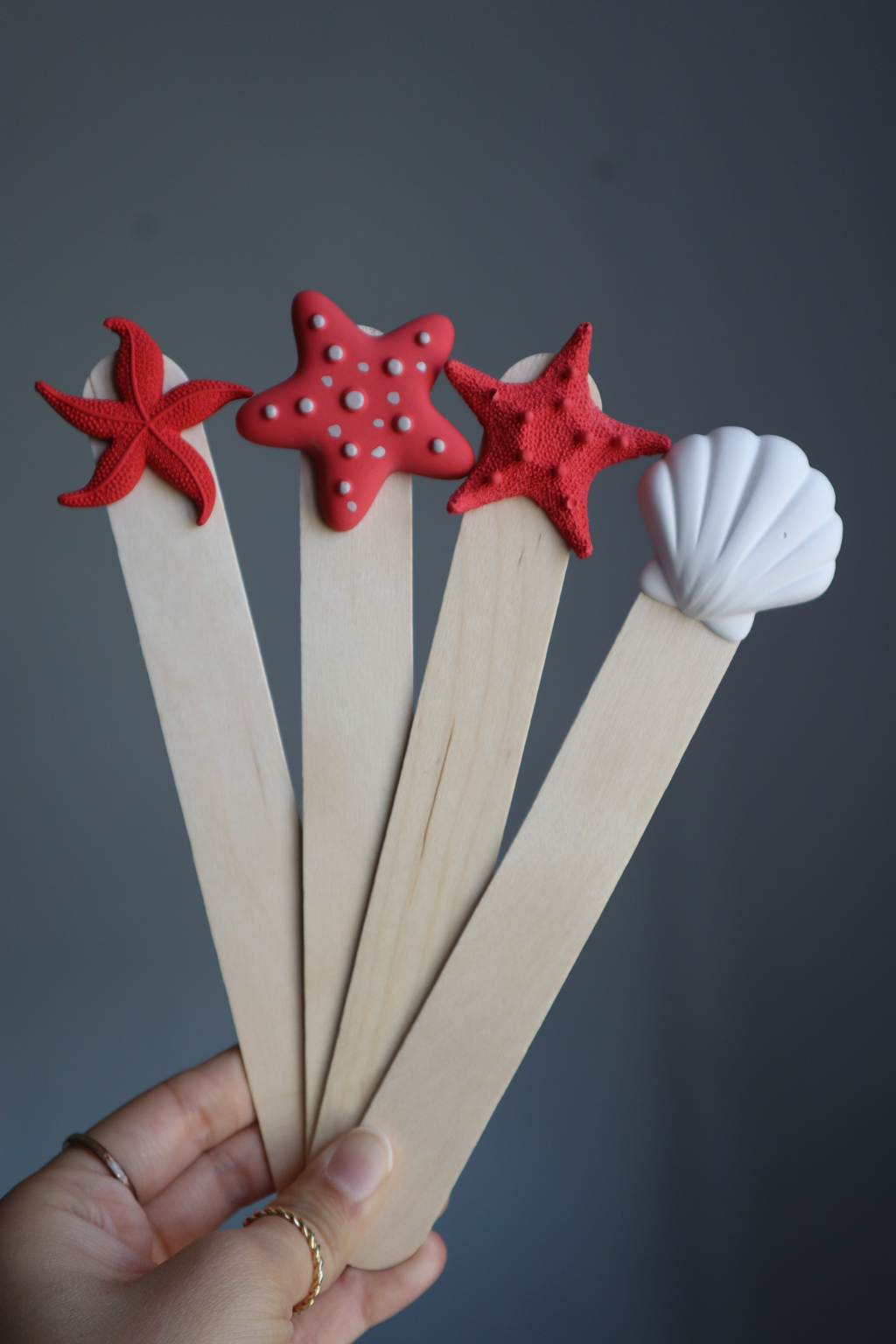 Segnalibri stelle marine conchiglia